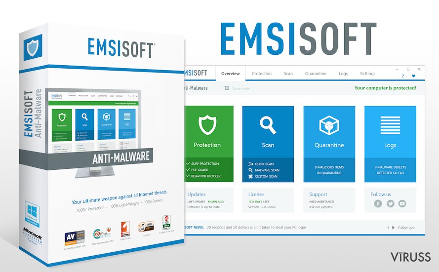 Picture representing Emsisoft Anti-Malware software