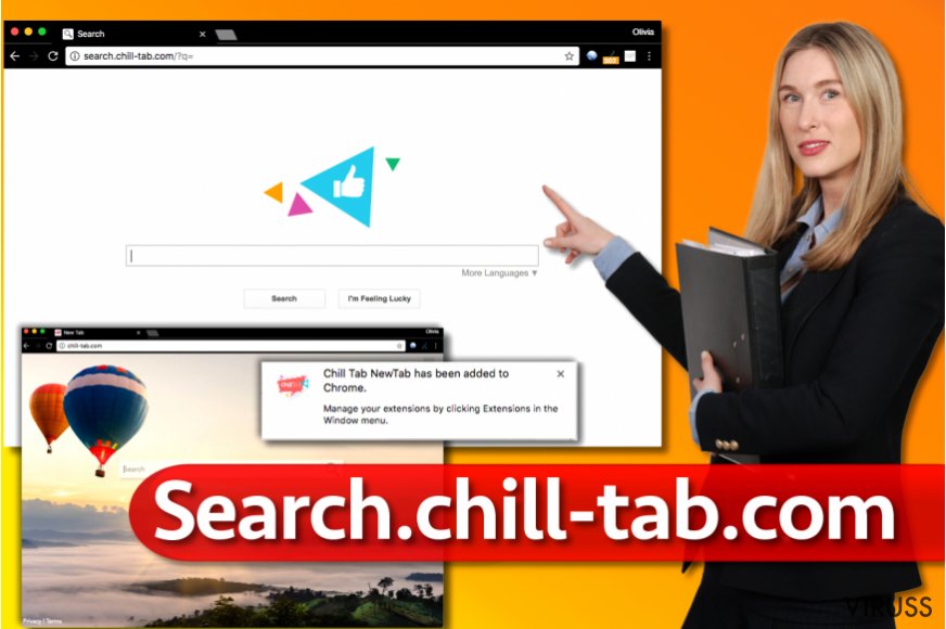 Search.chill-tab.com pārlukprogrammu pārtvērējs
